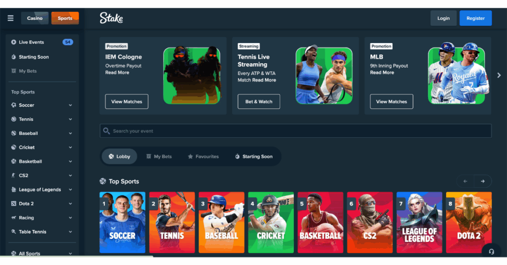 Stake Casino Login