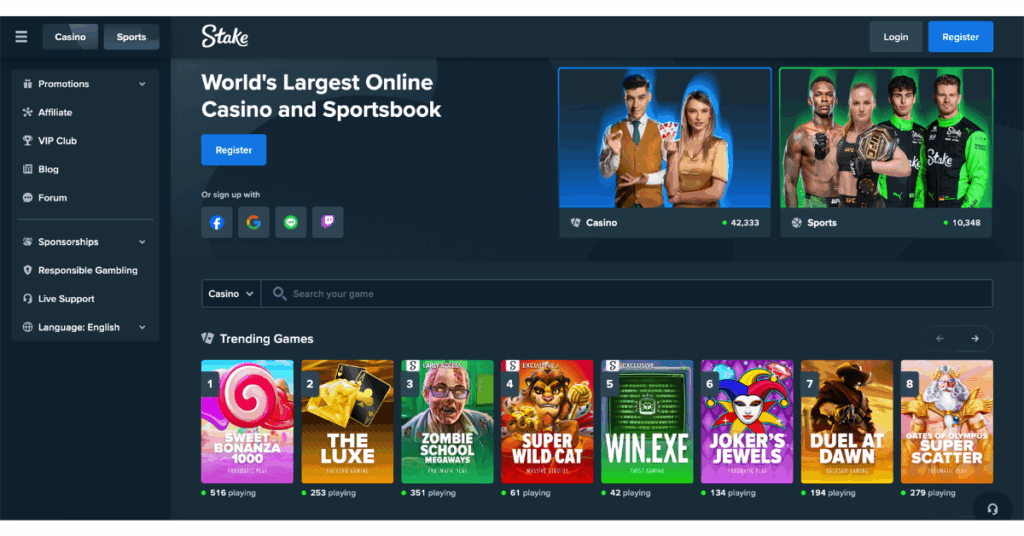 Stake Casino Review