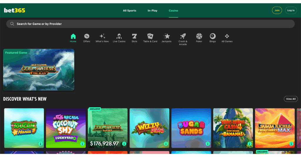 bet365 Games