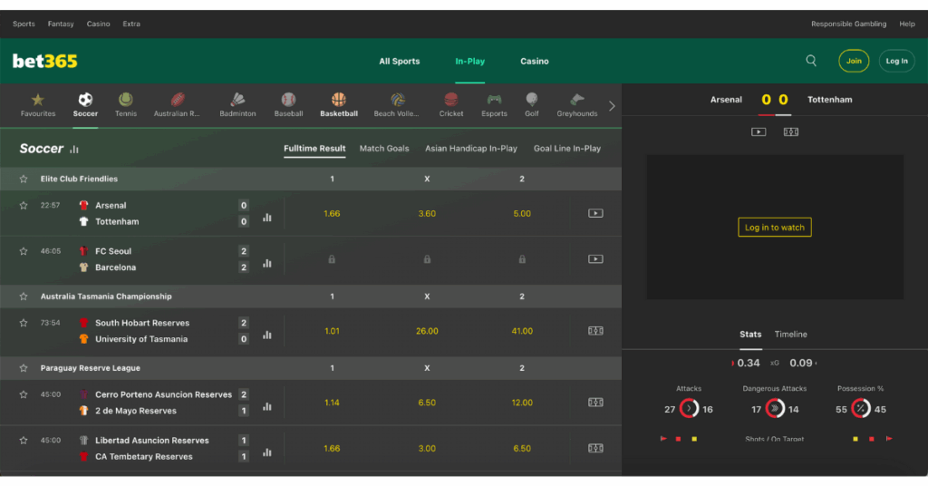 bet365 betting