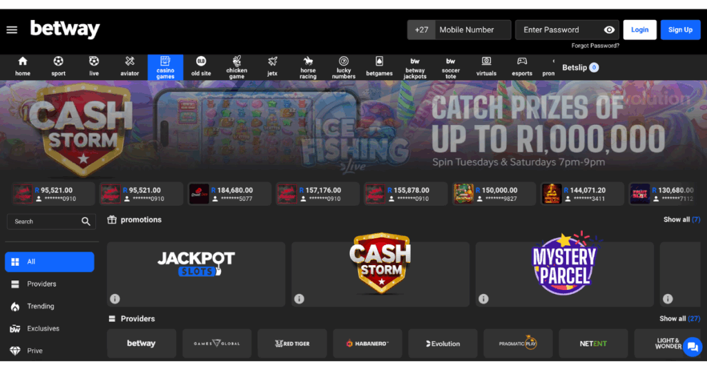 betway app login