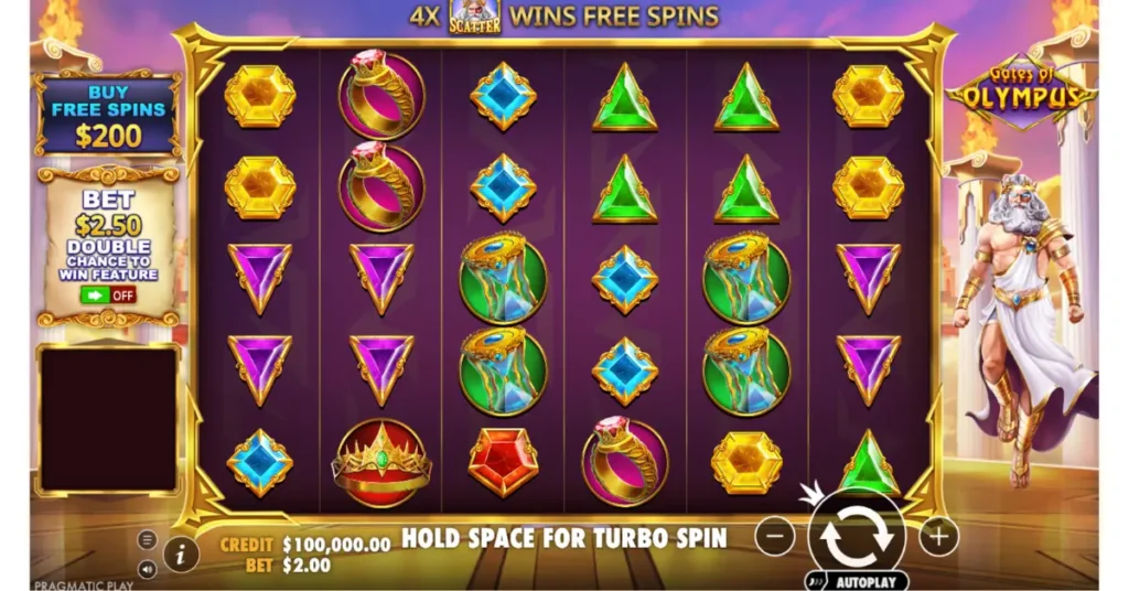 gates of olympus free play