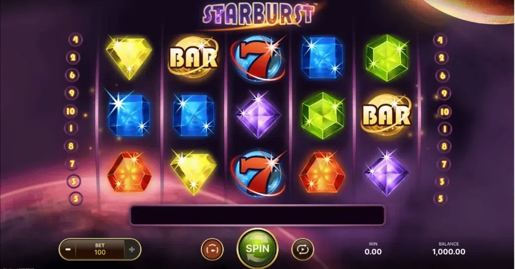 starburst slot free spins