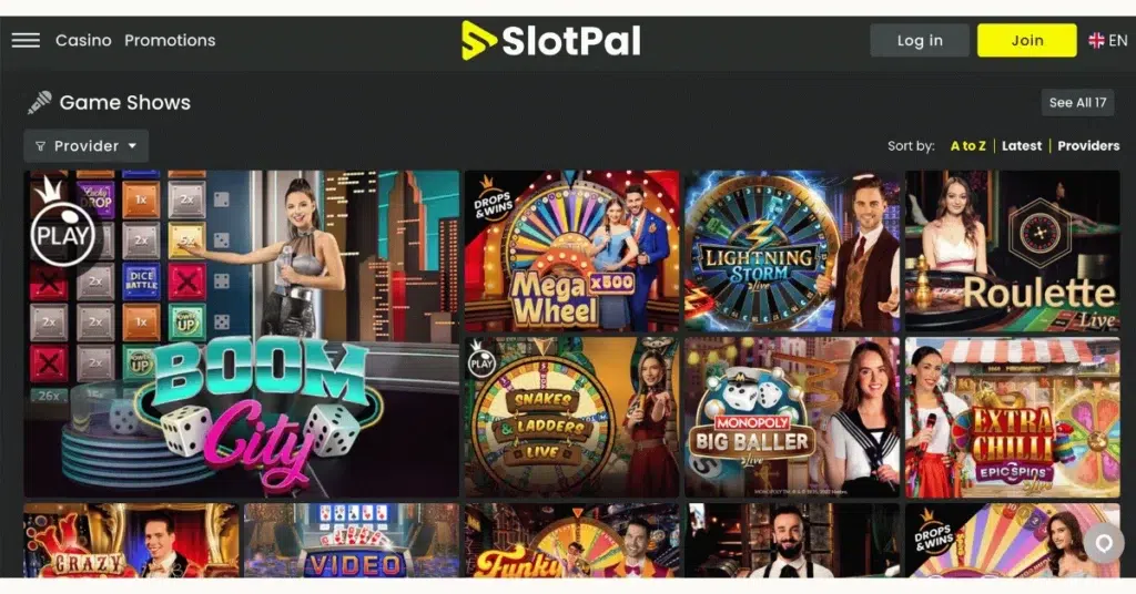 SlotPal access
