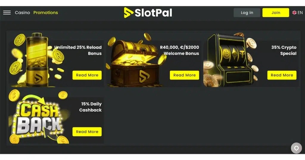SlotPal promotions